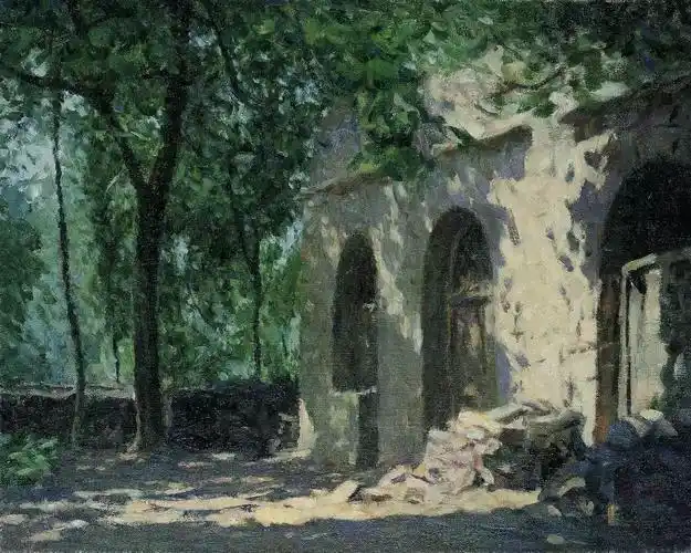 靳尚谊油画风景欣赏