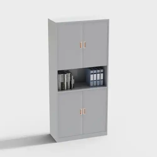 现代铁皮办公文件柜-四门文件柜