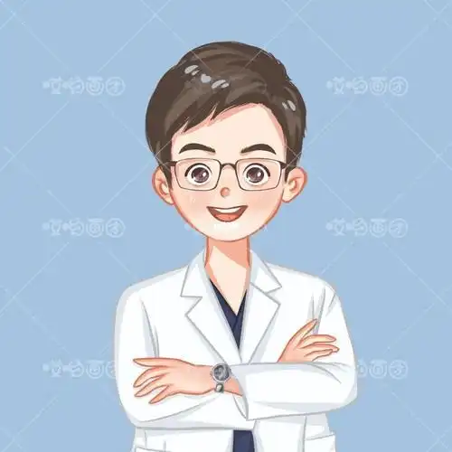 萌萌的医生头像卡通图片