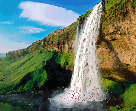 有生气的动画瀑布originalzgif动图_动态图_表情包下载_soogif