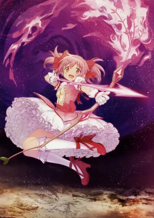 每日分享动漫图片魔法少女鹿目圆