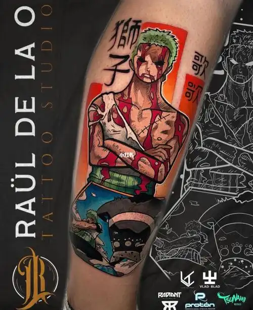 海贼王纹身欣赏