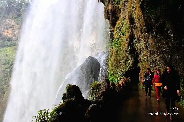 标题:黄果树瀑布水帘洞