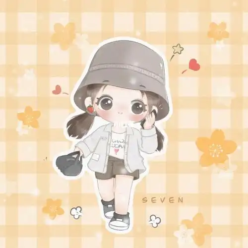 双马尾可爱小谭出街@谭松韵seven#宝藏女孩谭松韵  #谭松韵q版