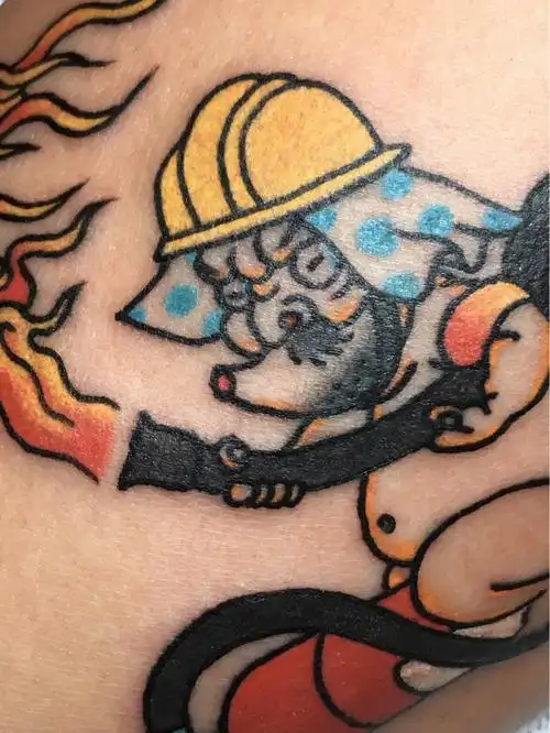 火男原创日式传统纹身