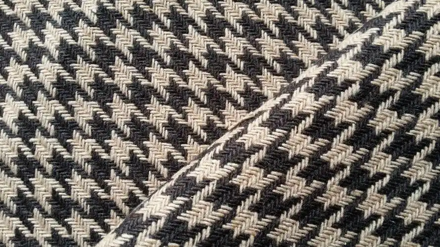 六线千鸟格面料/布料 现货供应-家厂直供