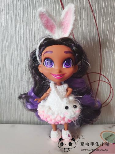 美发娃娃衣服 一代二代三代惊喜盲盒娃娃 手工定制衣服帽子系列一