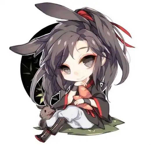 魔道祖师魏无羡蓝忘机情头,忘羡情侣头像呆萌两张配对