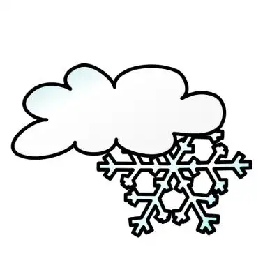 snow storm clip art