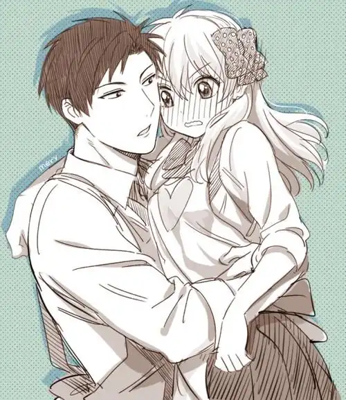 韩国插画师mery作品,月刊少女野崎君