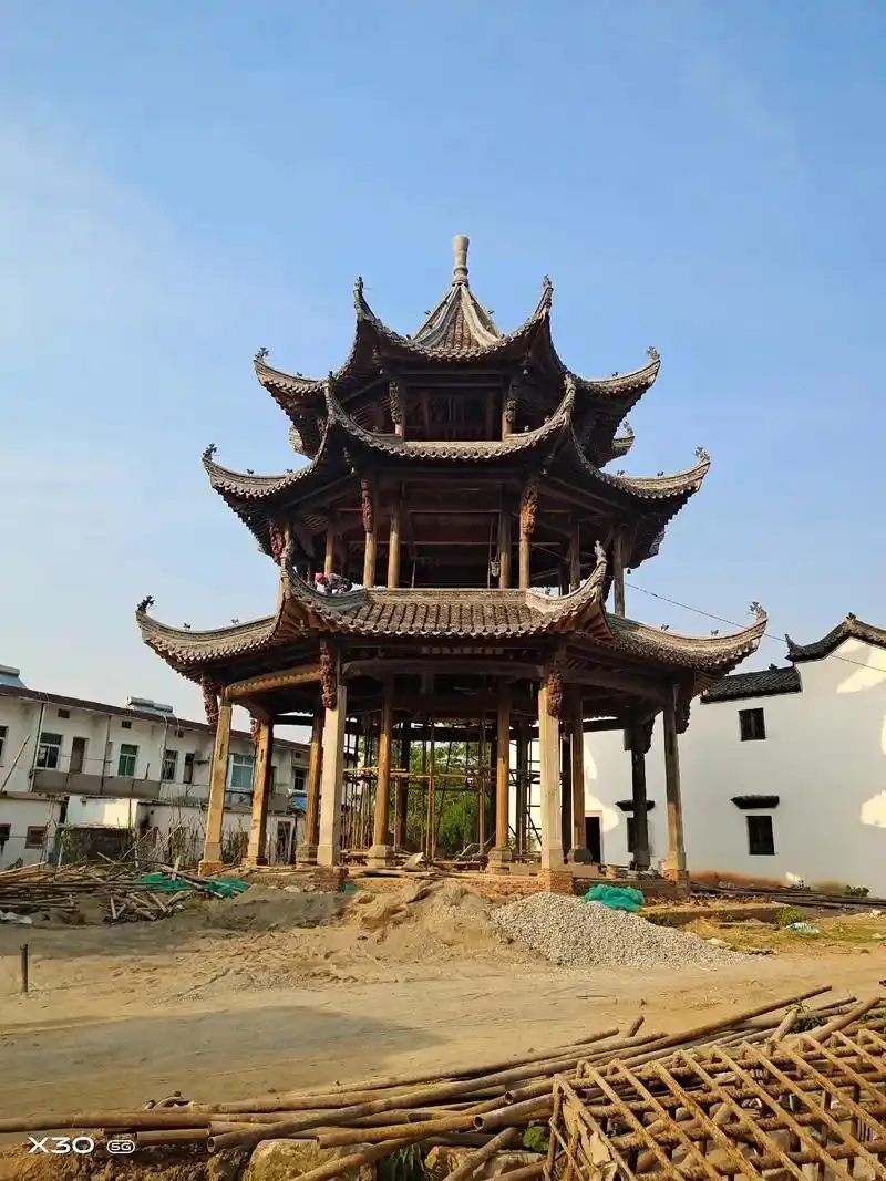 09:256/89批量保存单张保存分享22:42徽派门楼图片 - 抖音