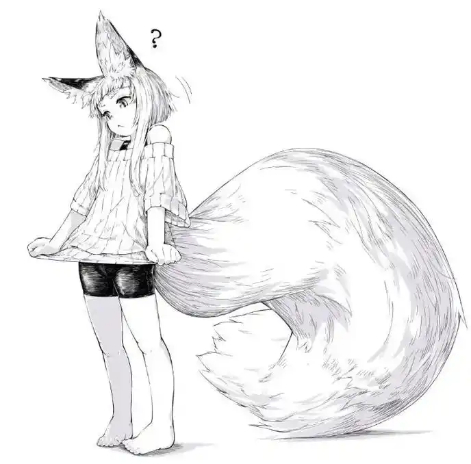 来自神仙画师的动物拟人,黑白美图.#二次元 #动漫 #黑白图 - 抖音