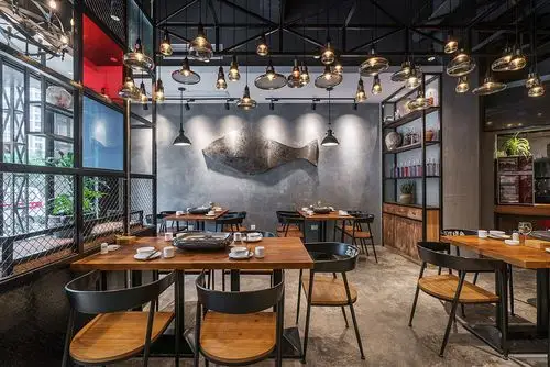 烧烤店装修设计图片