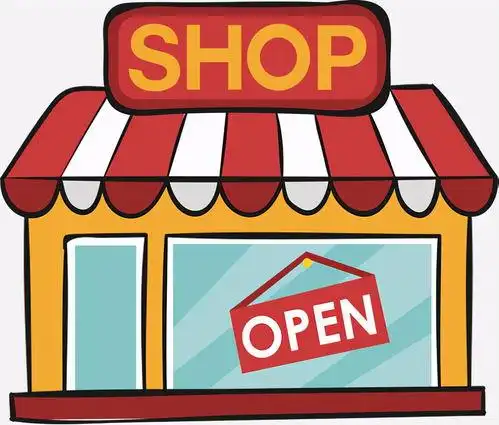 便利店简笔画 便利店简笔画图片