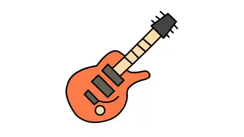 吉他简笔画吉他简笔画怎么画