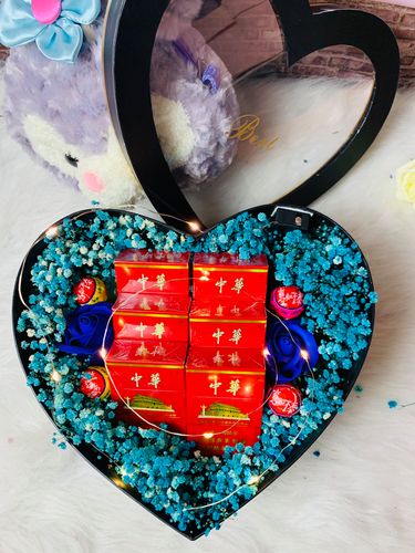 情人节香烟礼盒炫赫门华子男女朋友送老公男神生日情人 七夕礼物