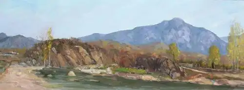 徐辉油画风景作品集