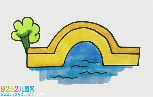 桥怎么画漂亮又简单建筑简笔画桥简笔画教程
