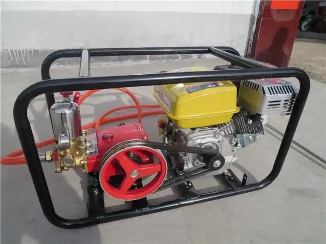 300升农场牛场消毒机 四轮推车式汽油消毒机