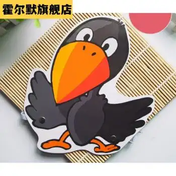 新款幼儿园教学用品儿童游戏面具舞台表演道具角色扮演动物头饰鸟类