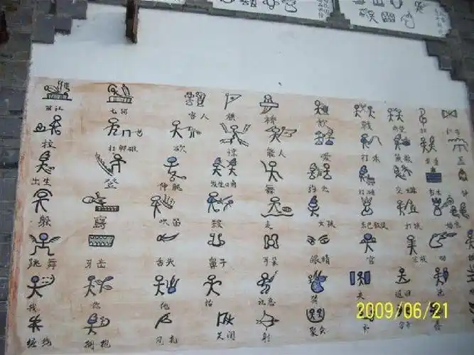 象形文字-东巴文1ppt