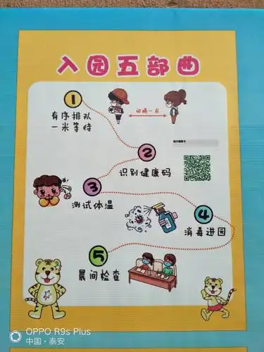 完成入园五部曲,我们就可以打卡入园啦!