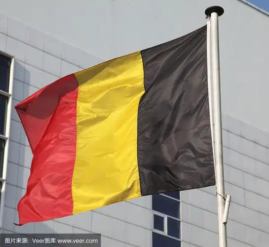 红,黄,黑三色比利时国旗