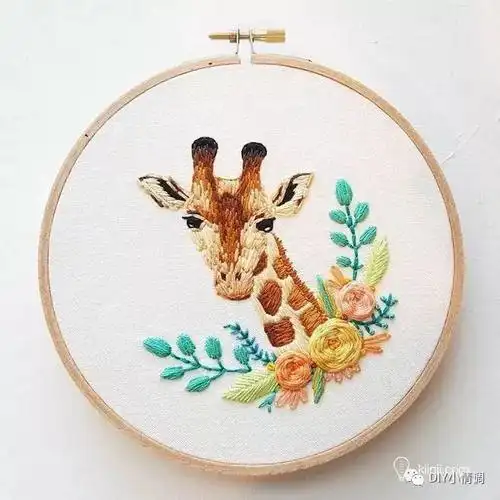 刺绣25款小动物刺绣萌萌哒外加4张图纸