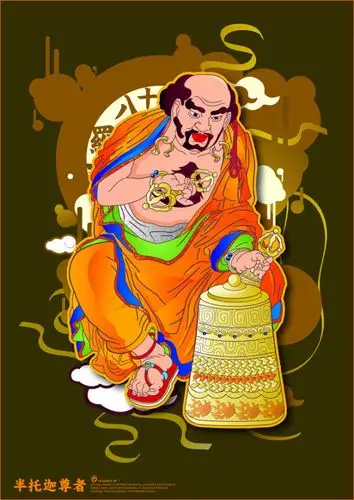 十八罗汉ai源文件人物下载