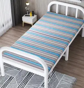 简易床出租房专用一米二单人床折叠床单人结实耐用小床家用成人