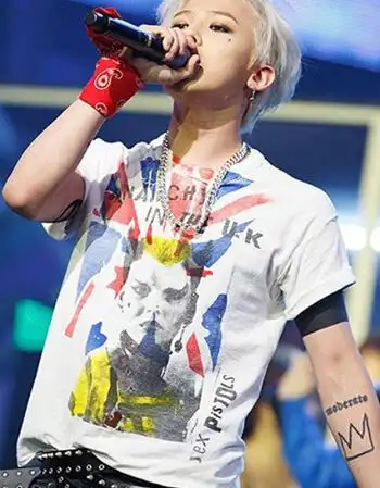 权志龙短袖情侣t恤crooked狂放mv十字架同款印花衣服韩国学生潮牌男女