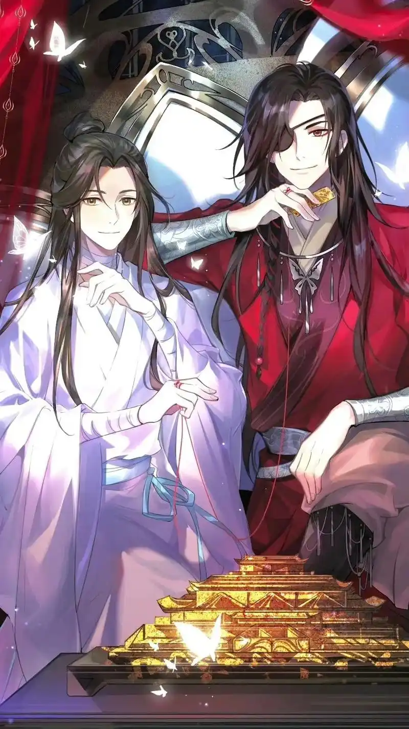 壁纸:《天官赐福》(第二期)"为你明灯三千,为你花开满城" - 抖音