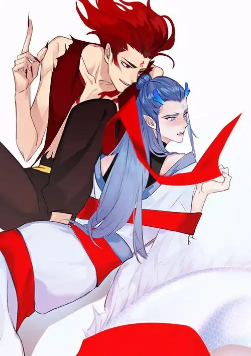 小龙男怎么能没有龙尾play呢(///▽///)混天绫捆龙尾也不错哦