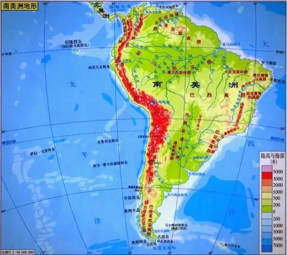探秘南美洲:领略多样的地形与丰富的资源