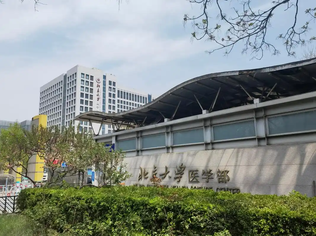 北医校园,与北大风格完全不一样的校园风景