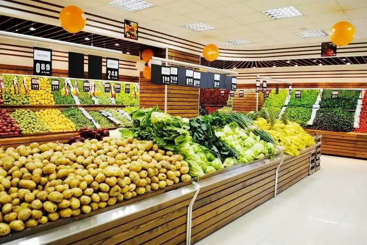 水果超市外观装修效果图200平水果超市装修效果图