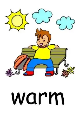 warm [w:m] 温暖的