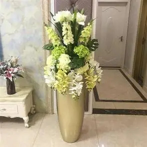 欧式品质好物现代家居酒大花瓶落地客厅摆件仿真花艺套装新款