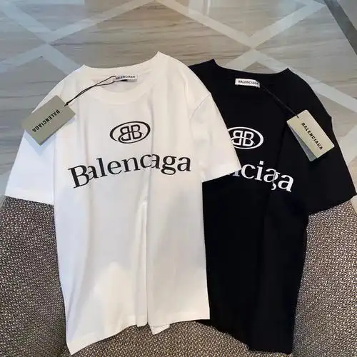 巴黎世家2020最新款t恤黑色白色