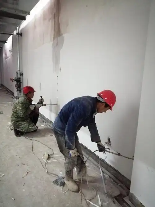 地下室外墙板注浆防水补漏