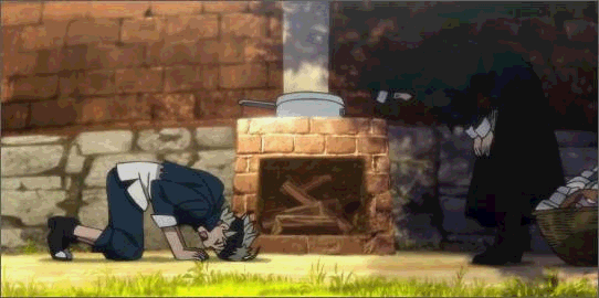 2017年10月新番gif第一期刚出场的老婆就被拉下水