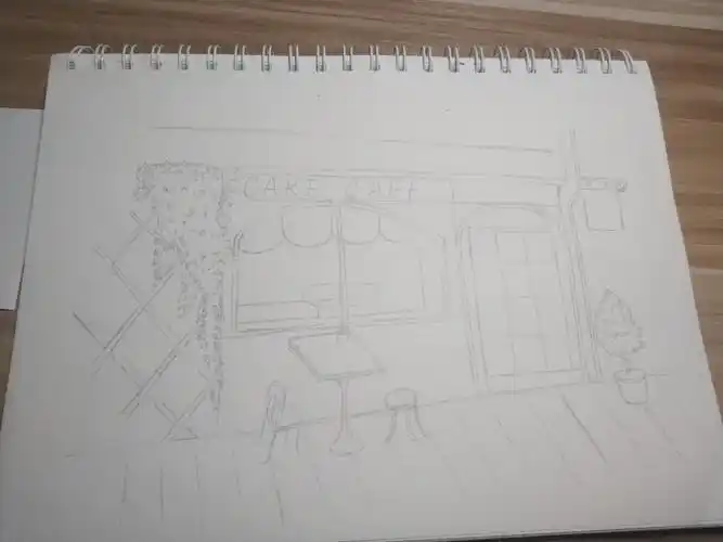 起形练习咖啡店