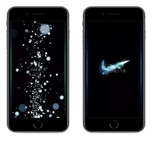 iphonex屏幕尺寸给手机换上特效壁纸屏幕边框会发光