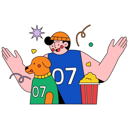 忘吃药的晓公子, 『ppt素材』 多角色趣味插图