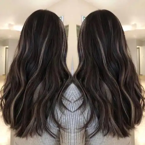 真的太喜欢这款挑染啦78偏高级感的光线染