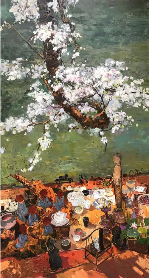 婺源花开--2019第三届婺源写生艺术节>>特邀导师张炳林作品欣赏