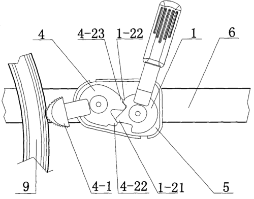 cn102068350a_轮椅刹车组件失效