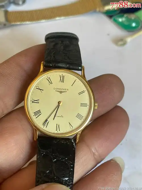 近新品瑞士产浪琴男石英表