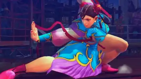 春丽的旗袍装,华丽而优雅