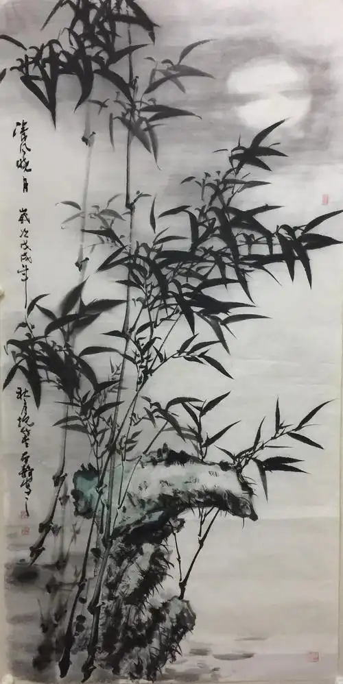 对竹的痴迷,是一种情怀——张本静画竹,你来吟诗